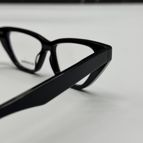 NEW BALENCIAGA BB0128O 001 CAT EYE BLACK WOMEN EYEGLASSES BALENCIAGA - Picture 5 of 10